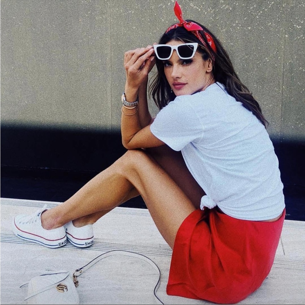 NWT Silk Laundry Slip Skirt in Dahlia